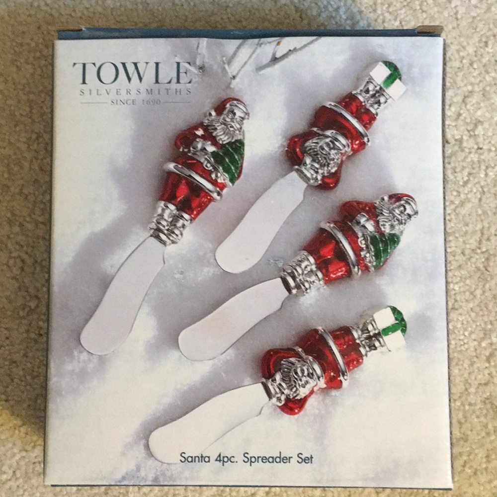 Santa Cheese Spreaders